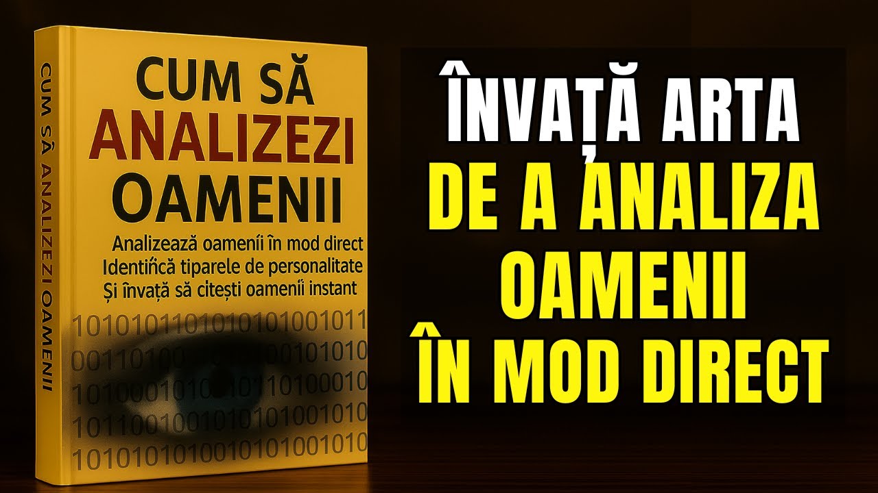 Cum să analizezi oamenii dintr-o singură privire | Psihologie și limbajul corpului (AUDIOBOOK)