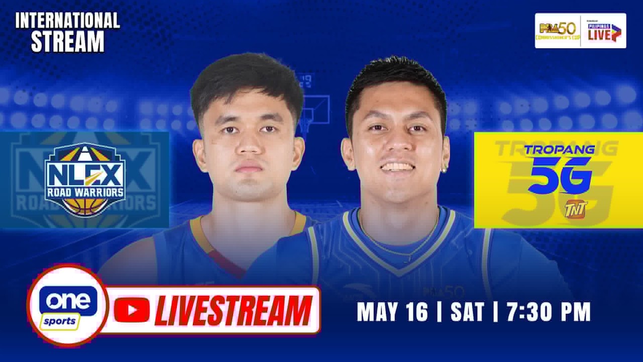 LIVE: NLEX vs TNT | PBA SEASON 50 COMMISSIONER&rsquo;S CUP | MAY 16, 2026 | INTERNATIONAL STREAM