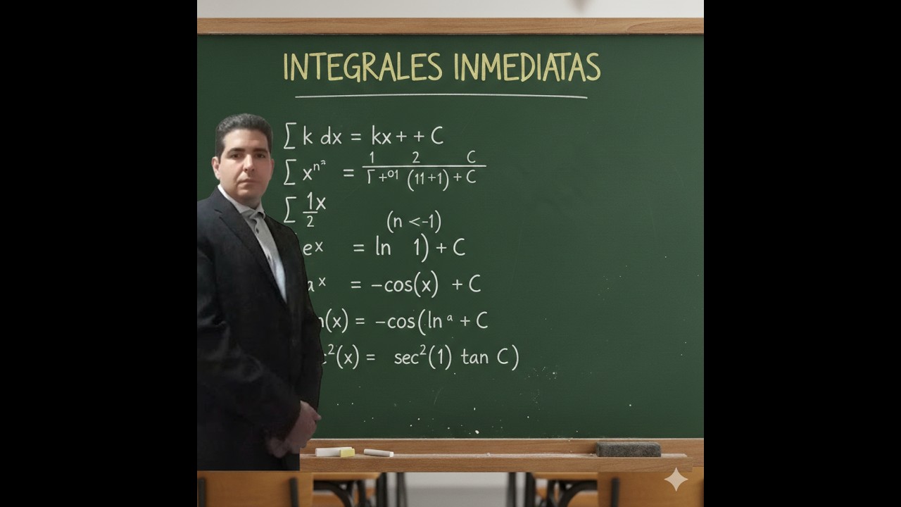 Integrales inmediatas