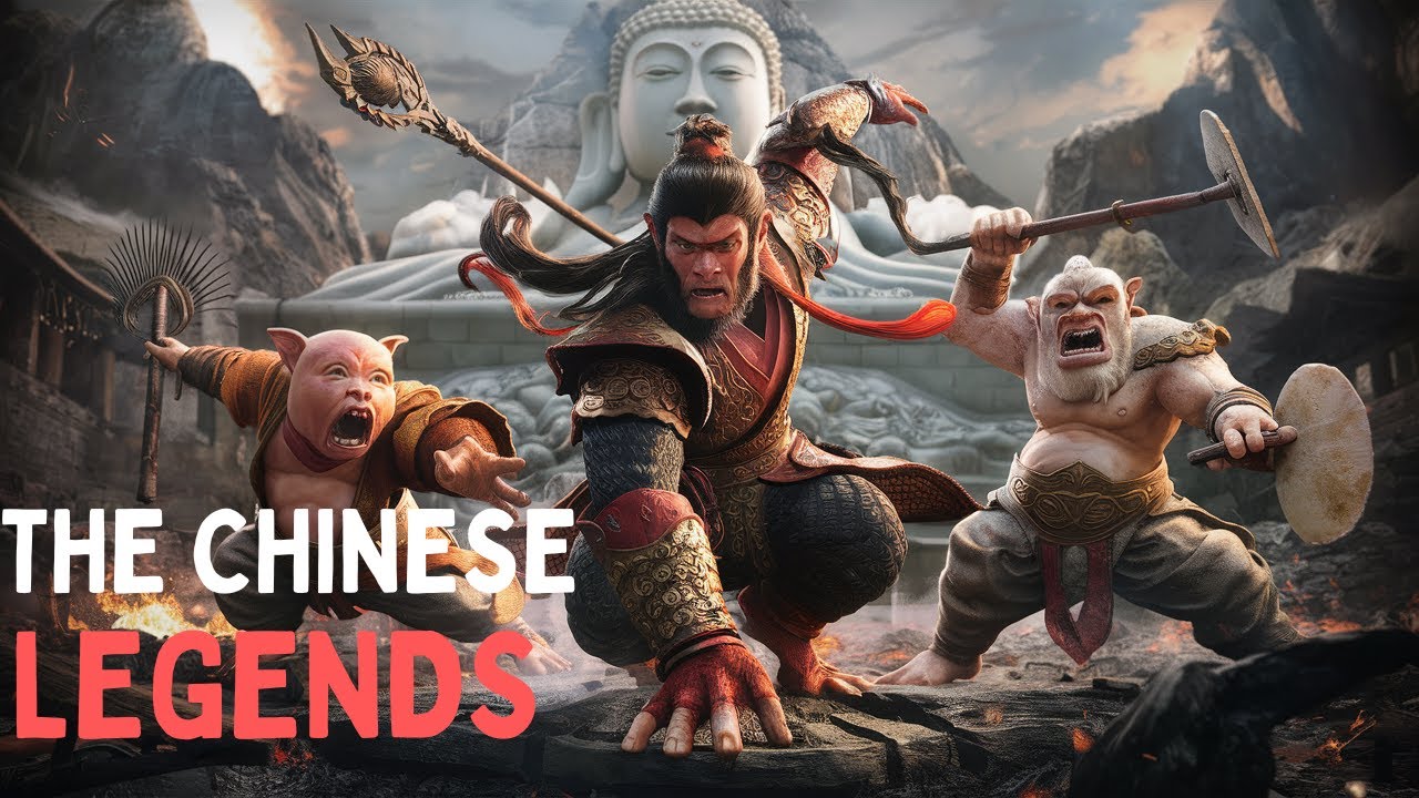 Sun Wukong, Zhu Baijie and Sha Wujing  | Legends Explained