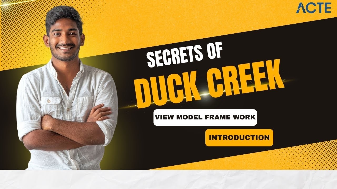🎓 Introduction to Duck Creek & View Model Framework | Complete Beginner Guide