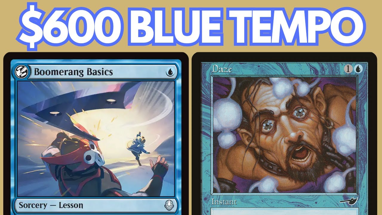 NEW BUDGET ARCHETYPE! Legacy Mono Blue Boomerang Basics Tempo with NO RESERVE LIST. MTG League