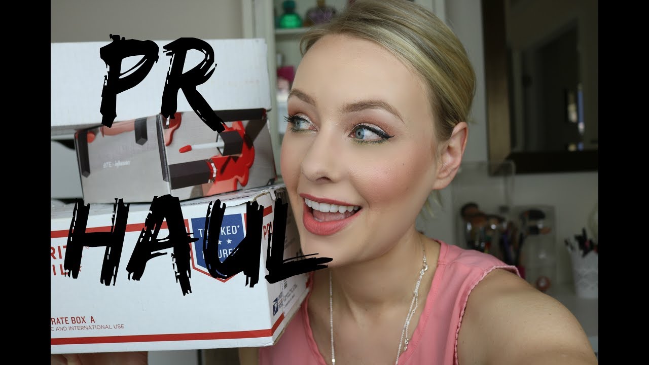 PR Haul | Free Makeup Youtubers Get