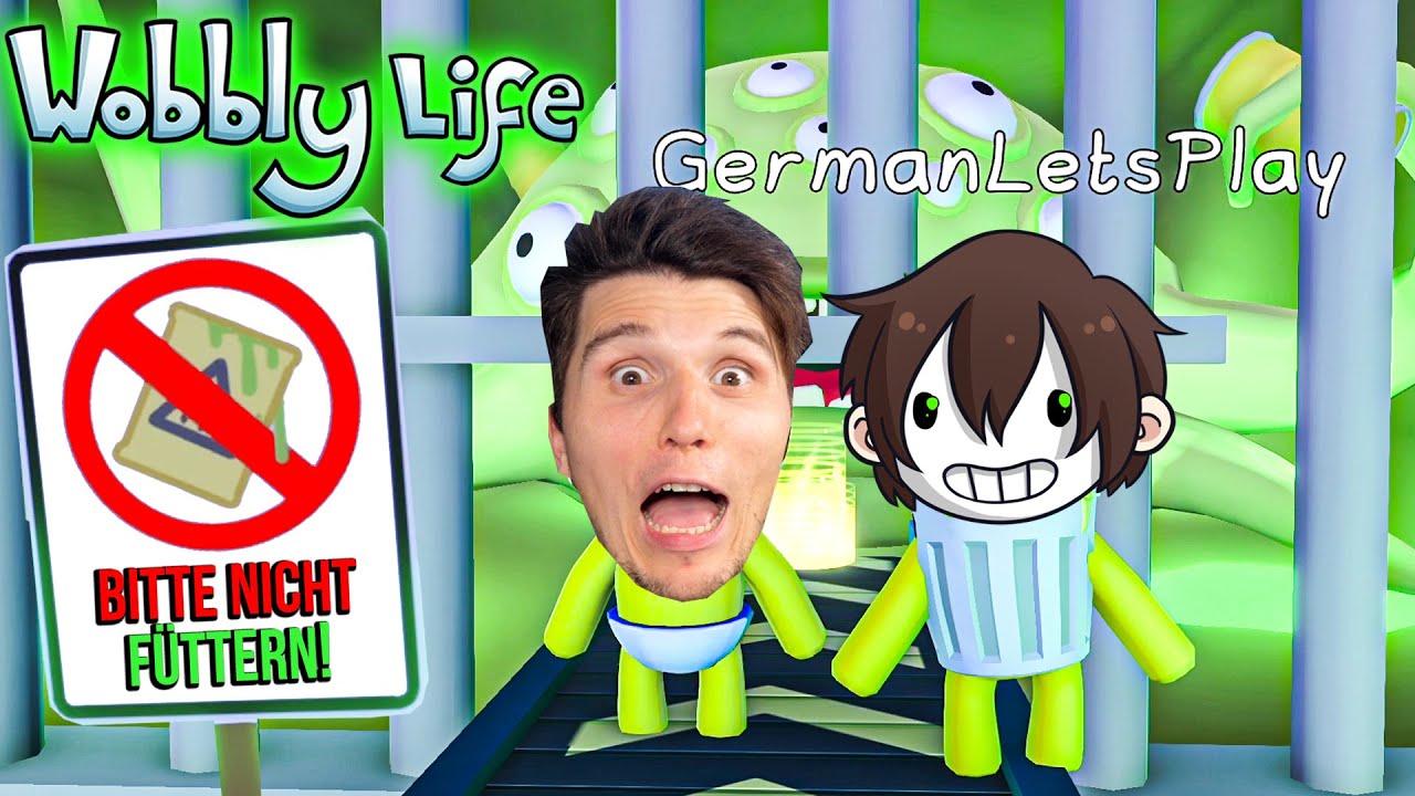 Wir füttern ein radioaktives Monster | Wobbly Life
