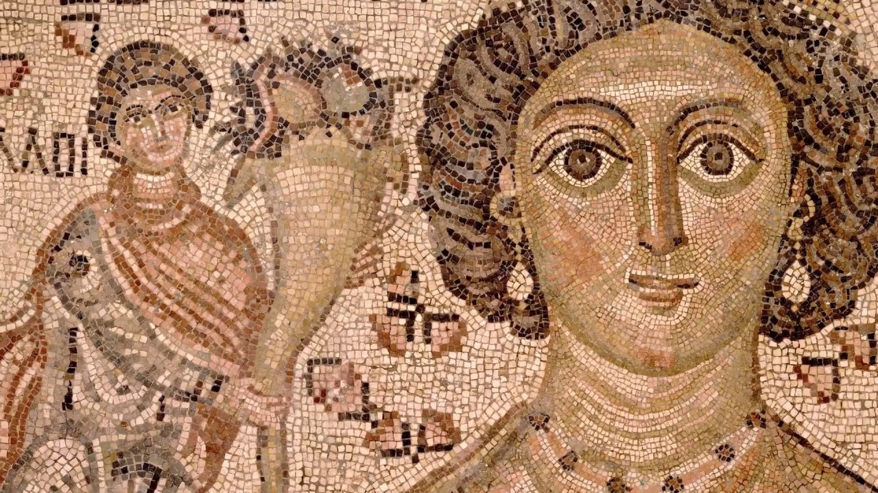 Byzantine Mosaic of a Personification, Ktisis