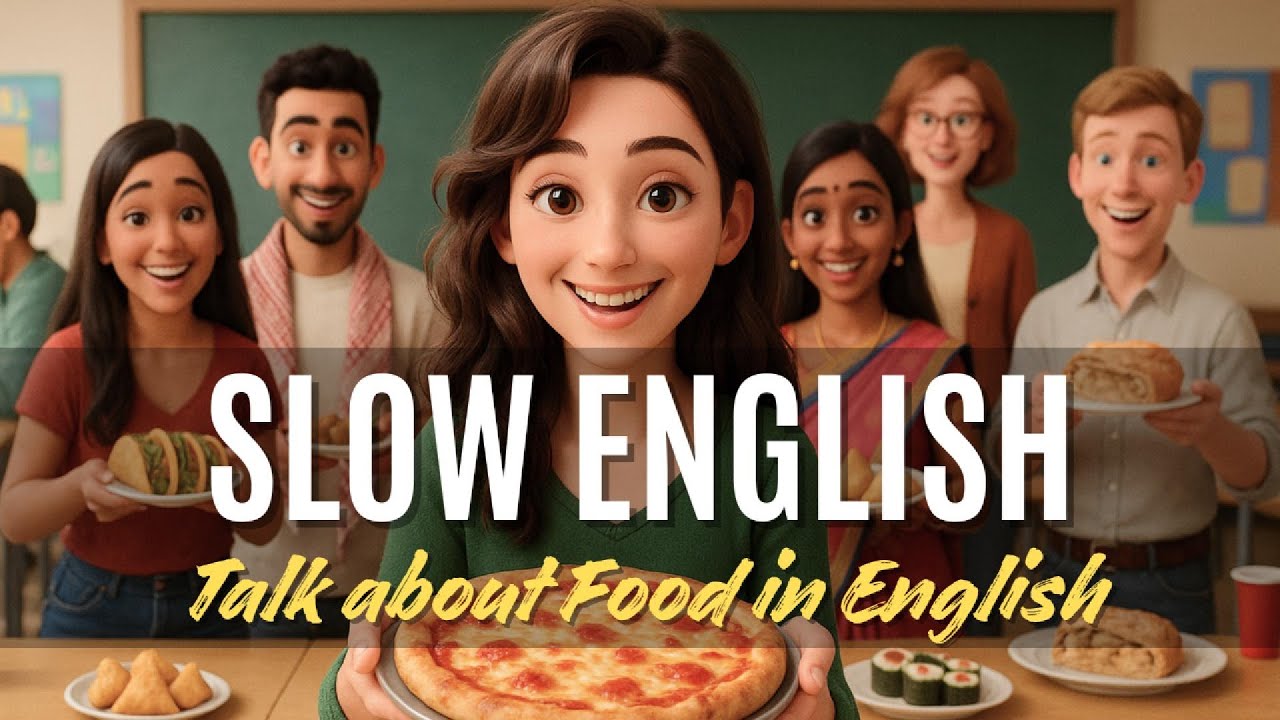 Learn How to Describe Food in English | Slow English | English Listening Practice for Beginners