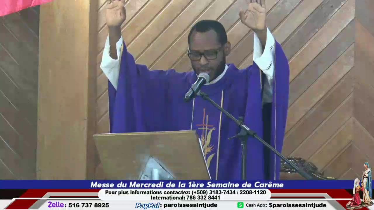 Mercredi de la 1ère Semaine de Carême.