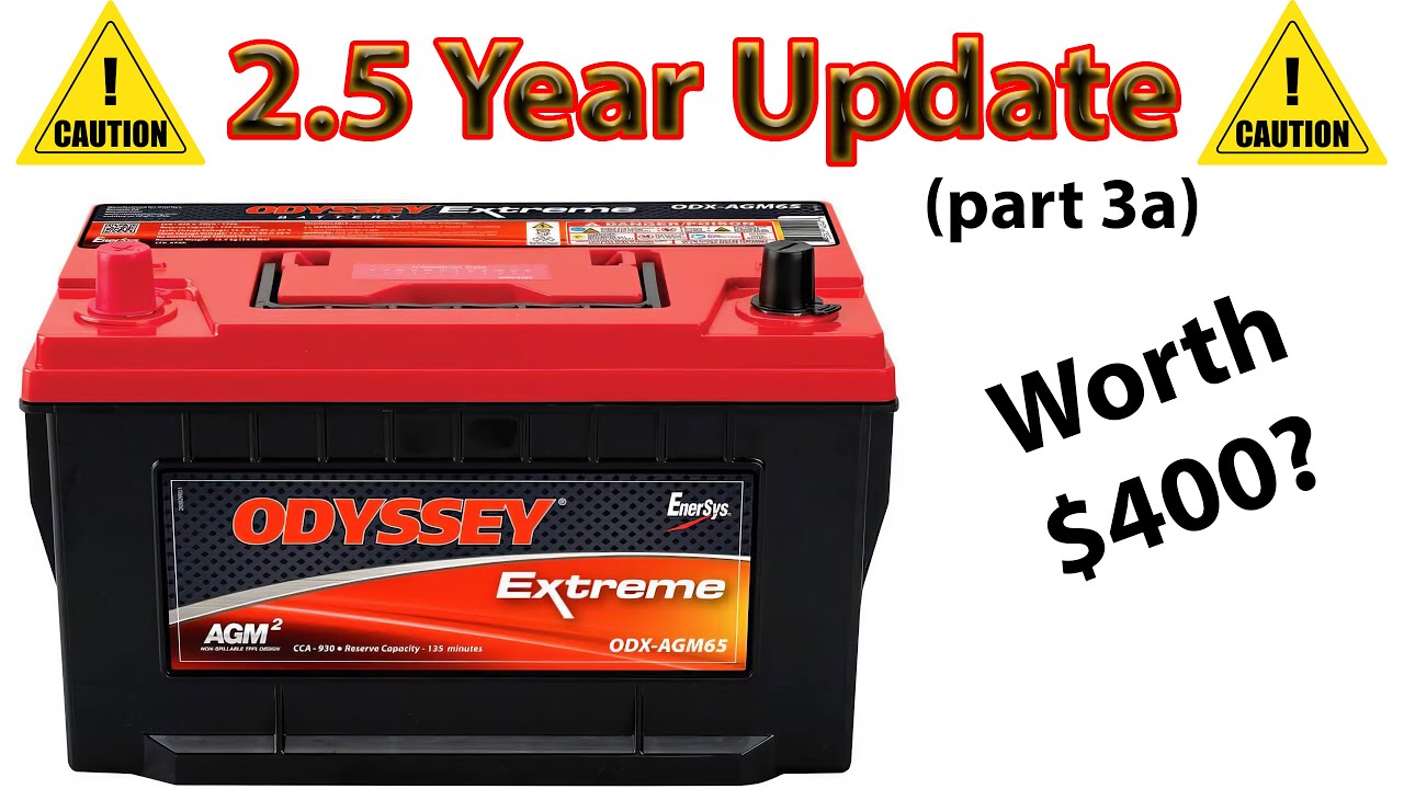 🔋(part 3a) Odyssey AGM Extreme Series Battery, 𝐕𝐄𝐑𝐘 Long Term Review