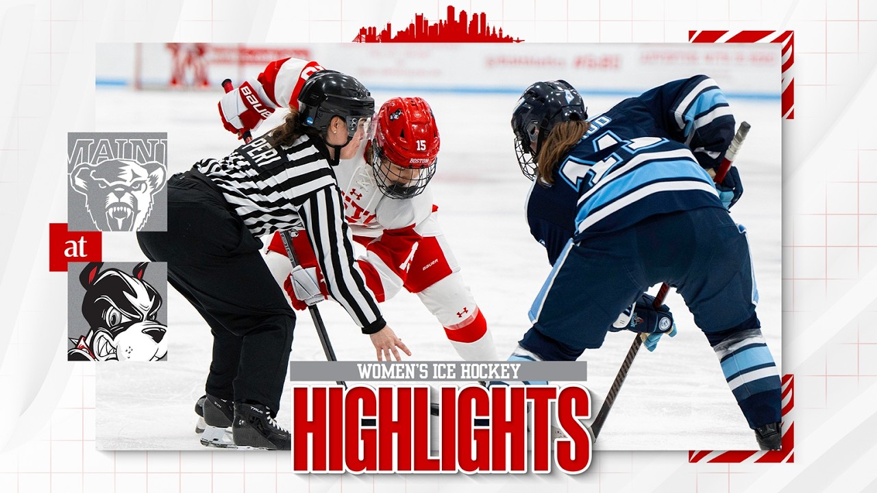 Highlights: Women's Ice Hockey vs. Maine (2/7/26)