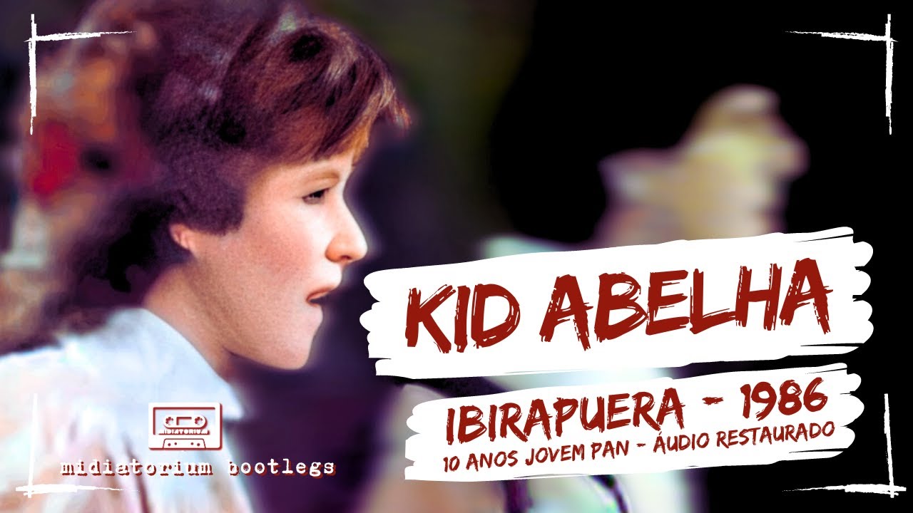 Kid Abelha | ao vivo | 1986 | 10 anos Jovem Pan | Ibirapuera/SP | áudio restaurado