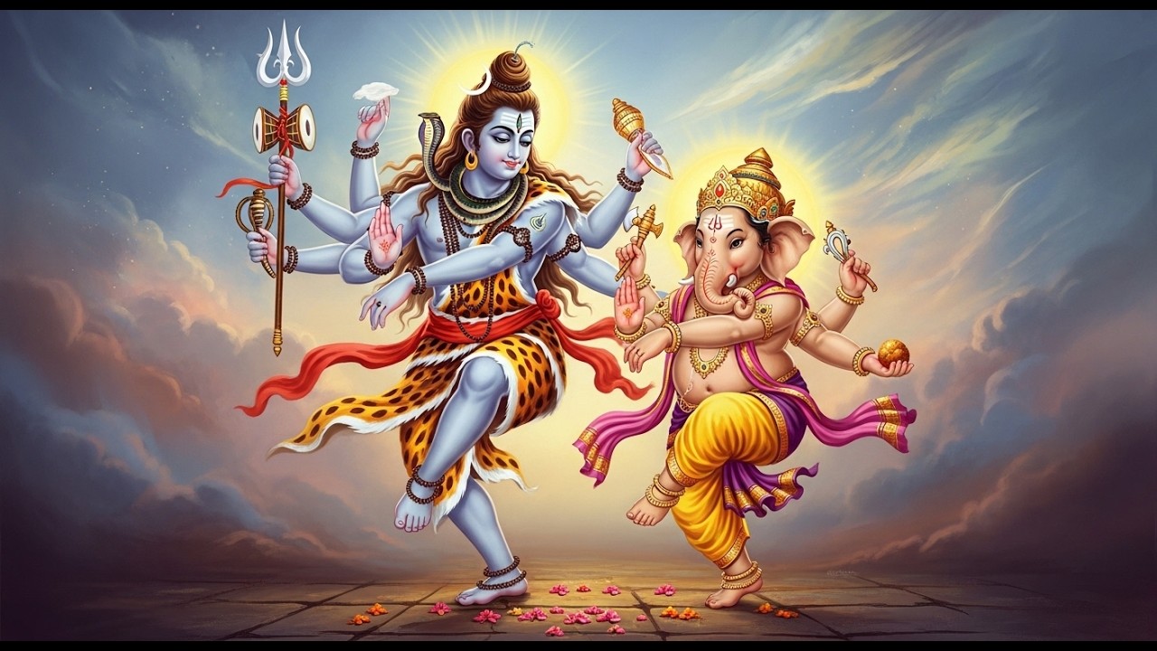 Morning bhakti Shiv Ganesh ka dance II best collection mahadev ganesh Iगणेश जी आओ आज @bhakti_mix2.0