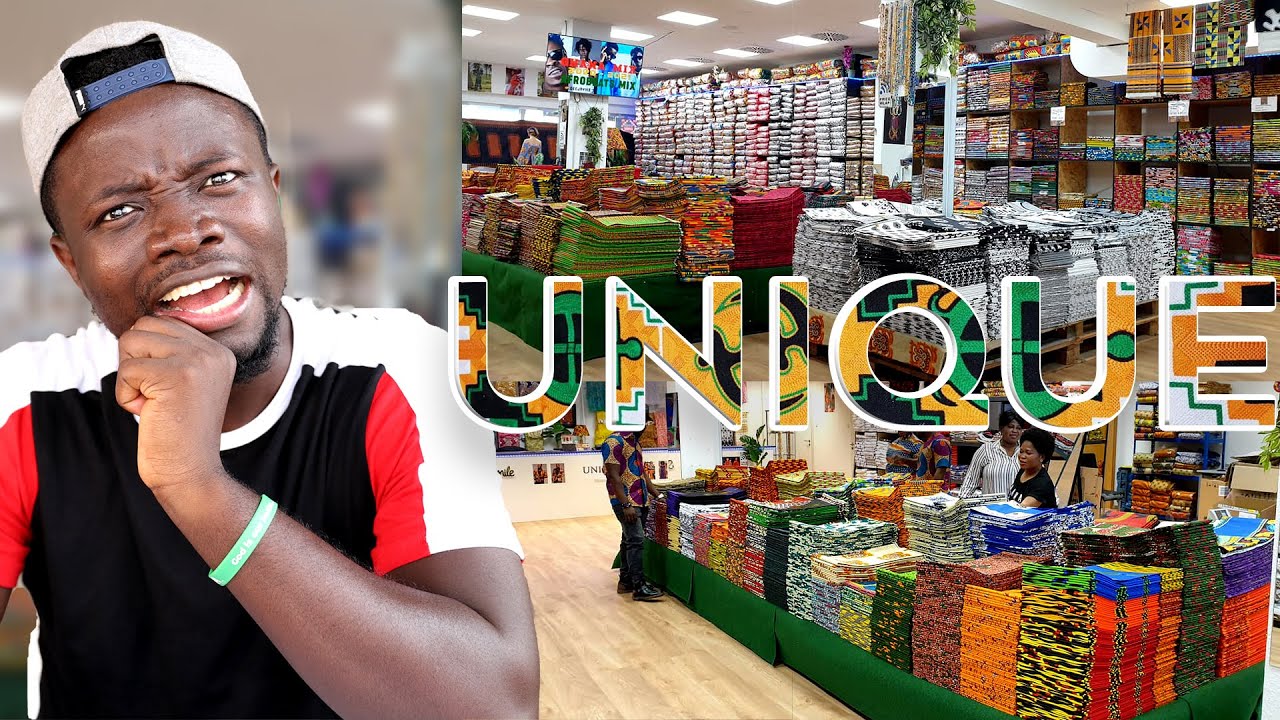 Inside the Biggest African Textiles Shop in Germany (English)