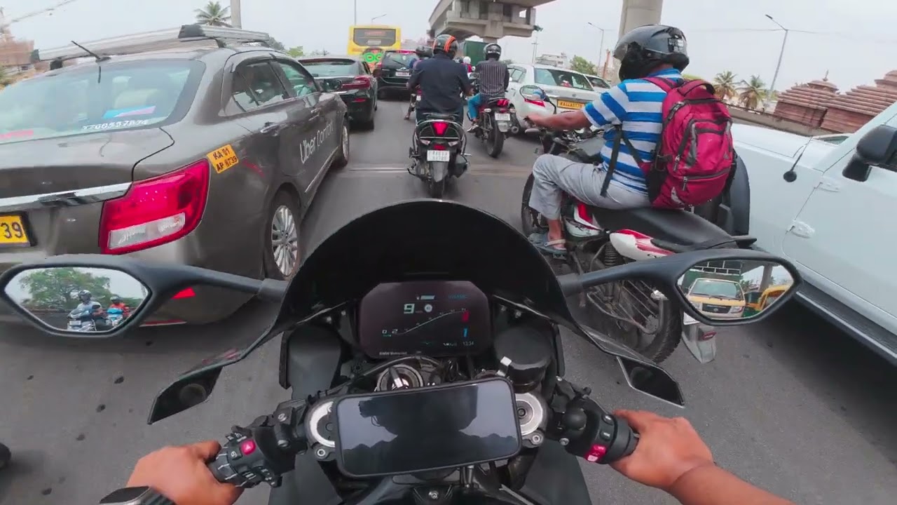 04Apr2026 - BMW S1K Bangalore Biker - Daily Ride - BMW Koramangala To Home