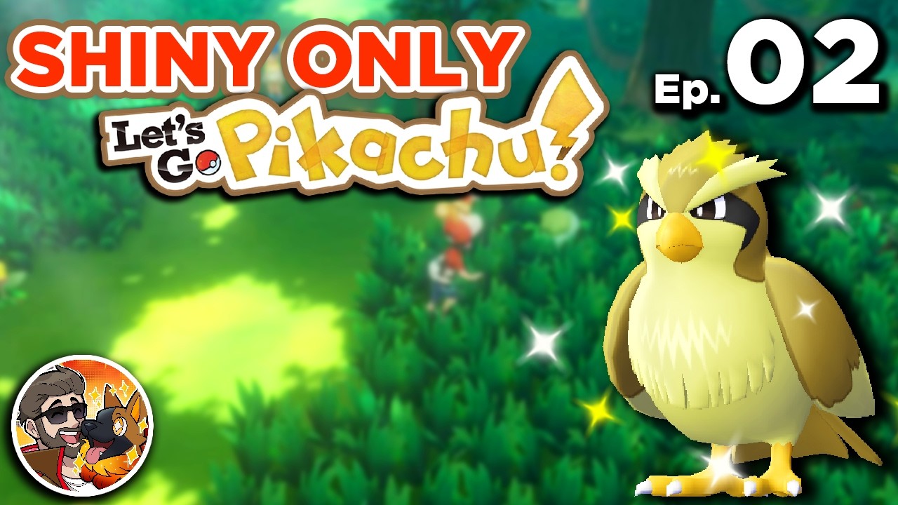Lets GO Pikachu✨Shiny Pokemon✨ONLY Ep. 2🔴LIVE!
