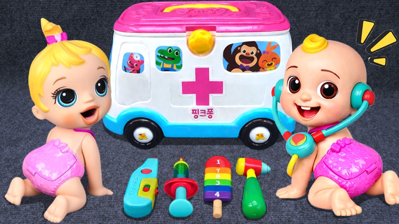 20 Minutos Satisfatórios De Unboxing Da Coleção COCOMELON E Brinquedo De Médico | Funny Toys ASMR