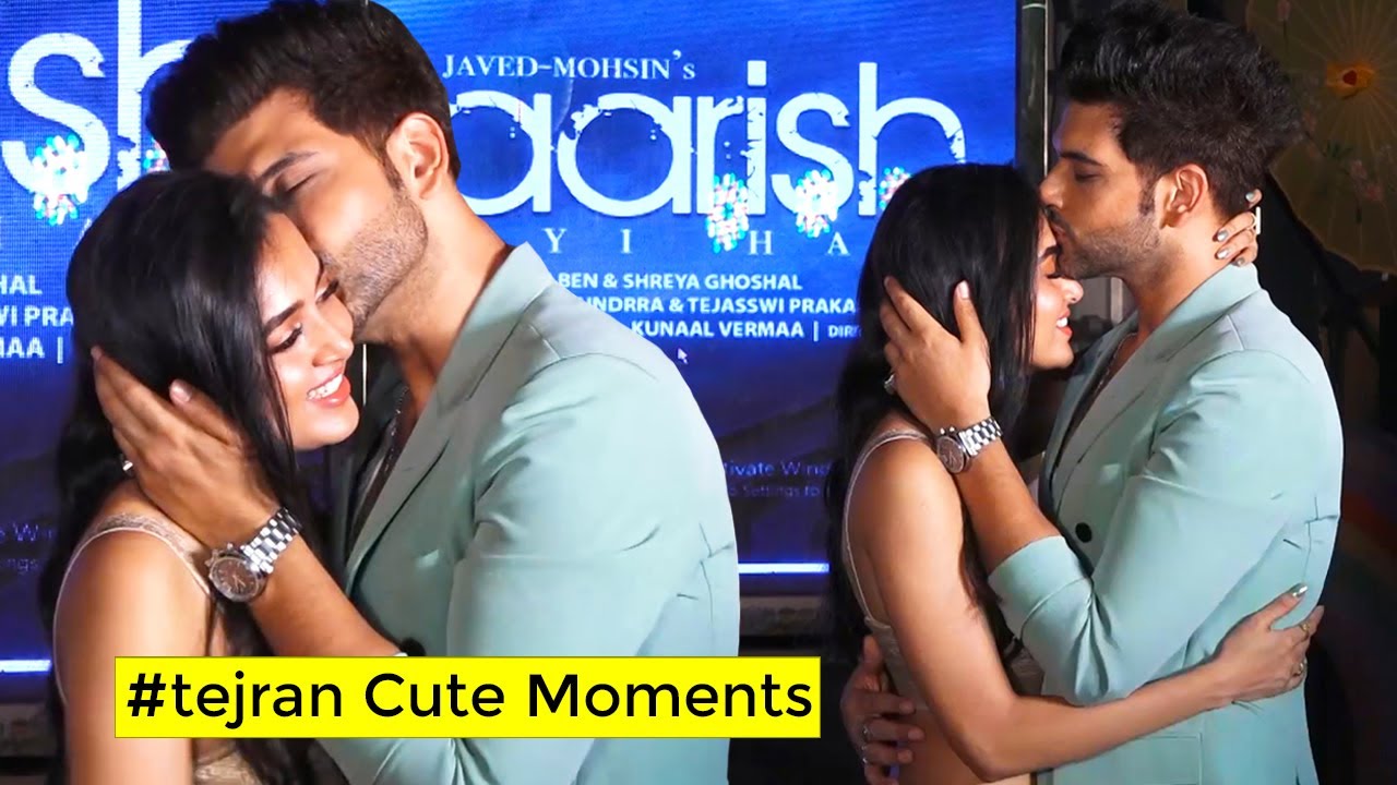 Baarish Aayi Hai - Tejasswi Prakash & Karan Kundra BTS Moments | Stebin Ben,Shreya Ghoshal | #tejran