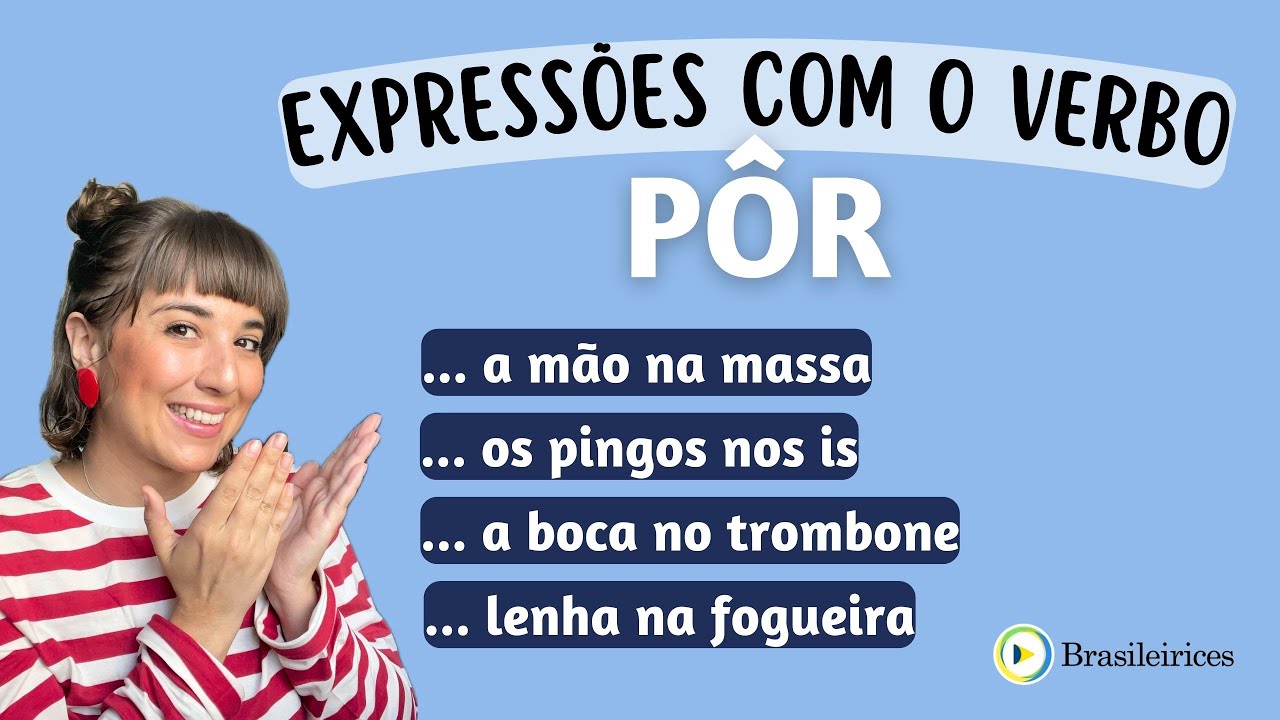 12 EXPRESSÕES COM O VERBO 