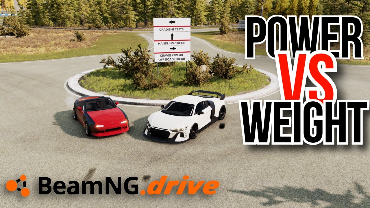 The R8 Is Faster… Until the Turns Start (Miata vs R8) | BeamNG.drive