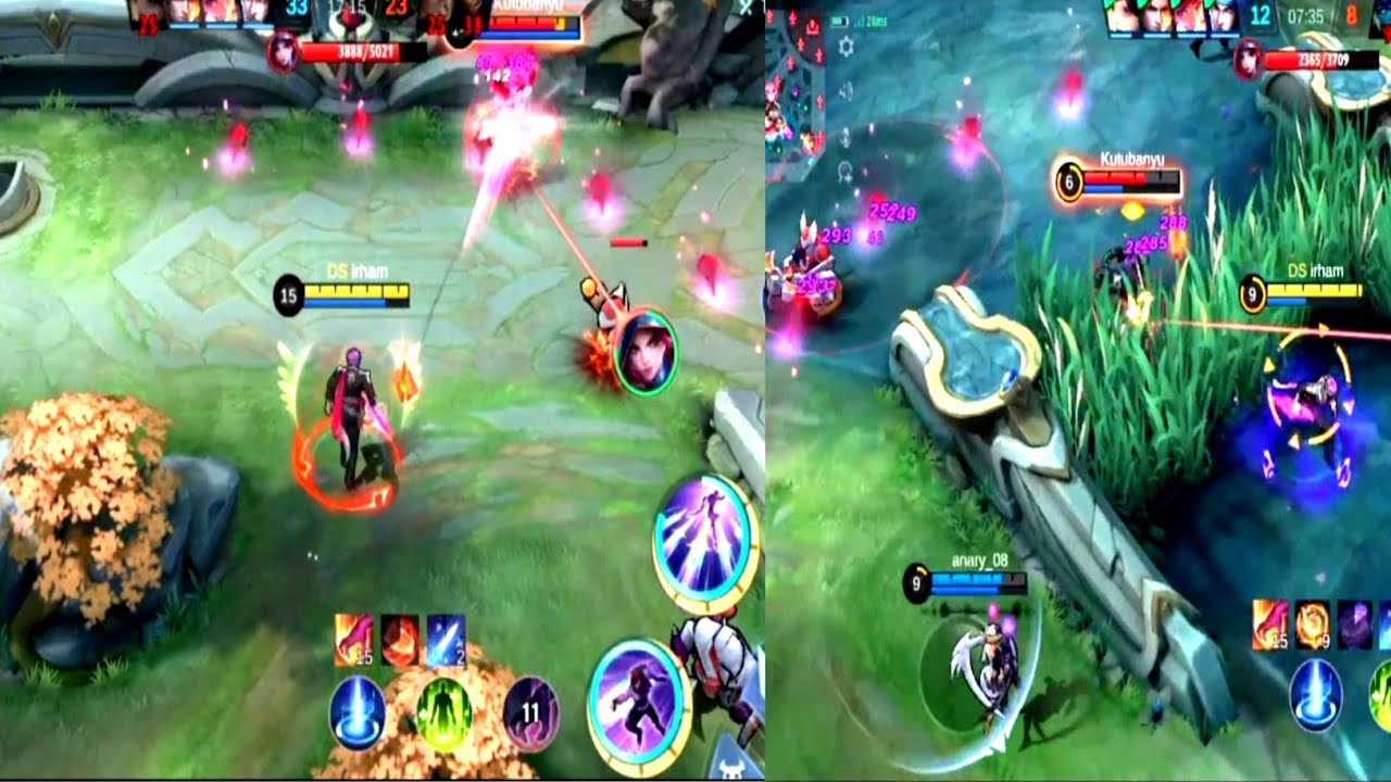 gusion vs natalia, mobile legends bang bang, mobile legends indonesia