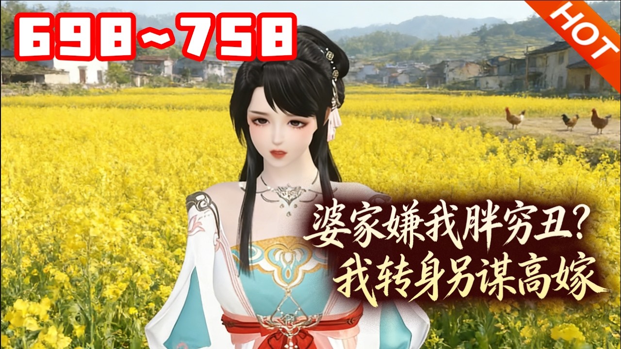 【更新🔥】💗《婆家嫌我胖穷丑？我转身另谋高嫁》698~758圣旨赐婚,将我许配给战功赫赫的国舅爷沈从元。京城上下谁人不知,这位国舅爷有个娇俏可人的妾室#穿越 #重生 #小福动画