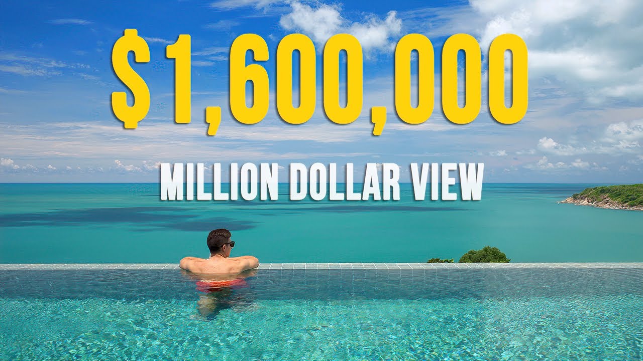 Million Dollar View Villa Tour: 1.85 million $ luxury seaview villa with Home Sweet Home Samui