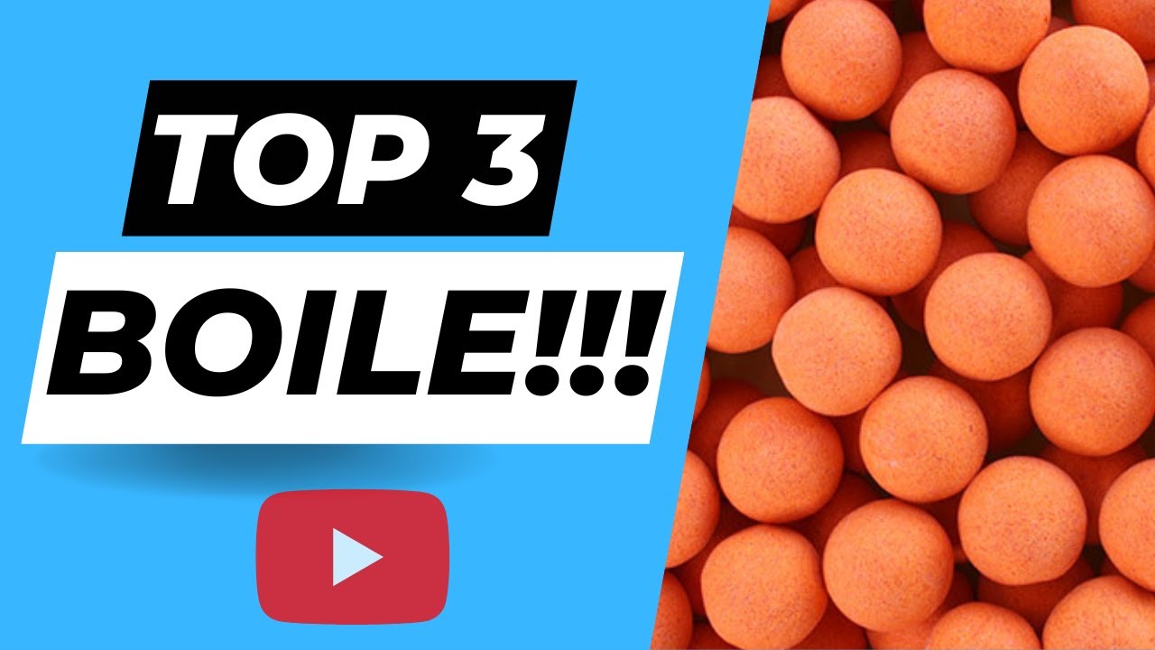 TOP 3 BOILE za pecanje