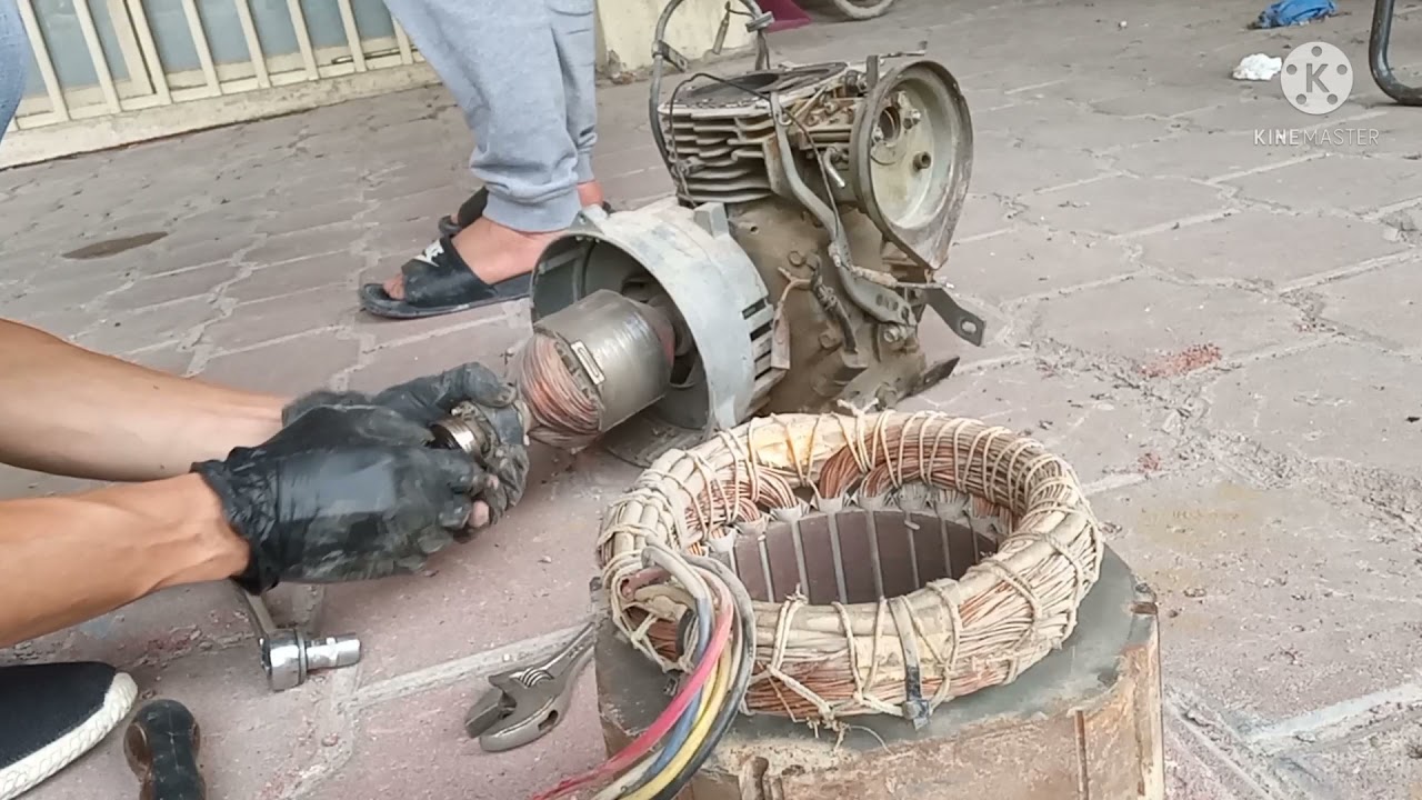 Robin engine generator 
Dismantling/overhauling