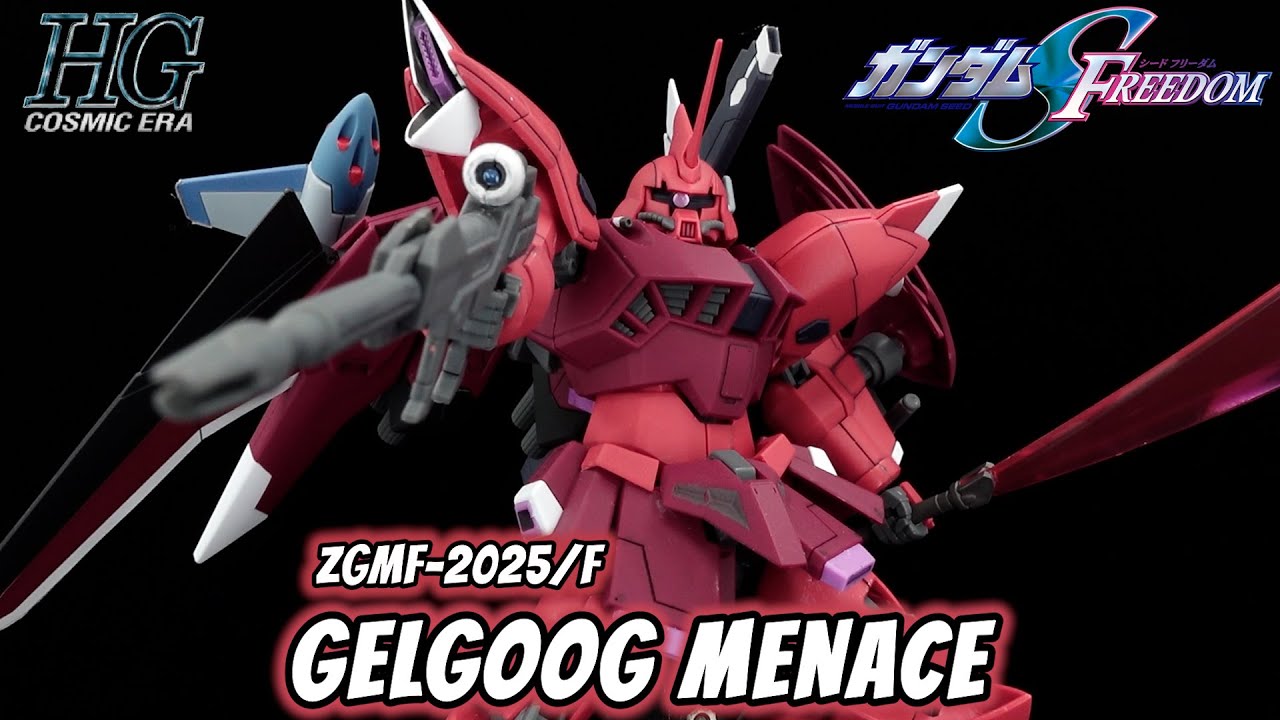 Обзор GELGOOG Menace от HG Lunamaria | Gundam SEED Freedom