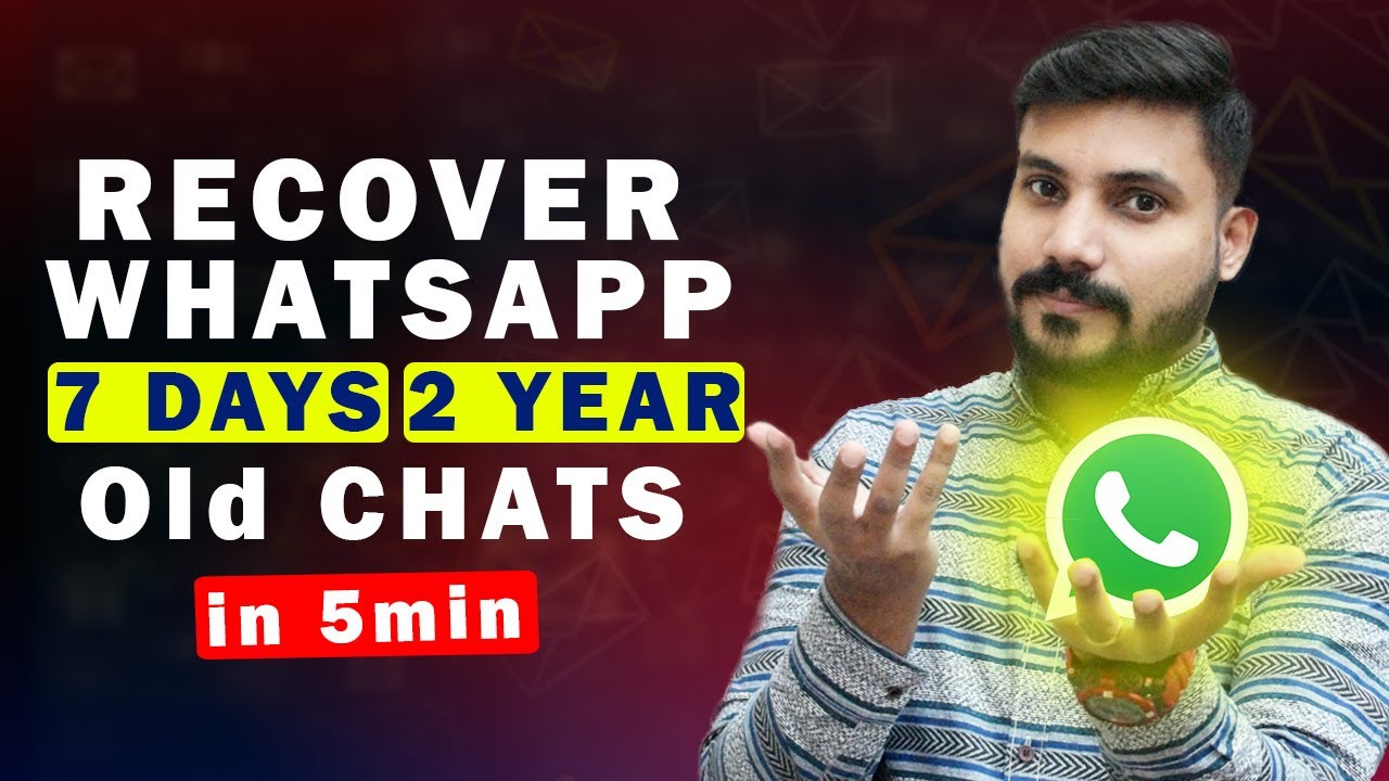 Как восстановить старые удалённые сообщения WhatsApp без резервного копирования | Восстановление ...