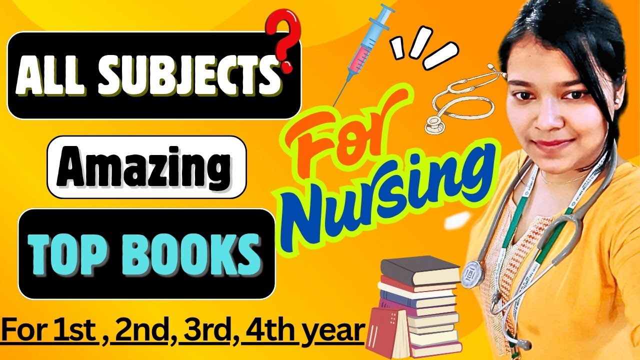 TOP NURSING BOOKS 📚 (1st ,2nd, 3rd, 4th year)#nursing #nursingstudent #books