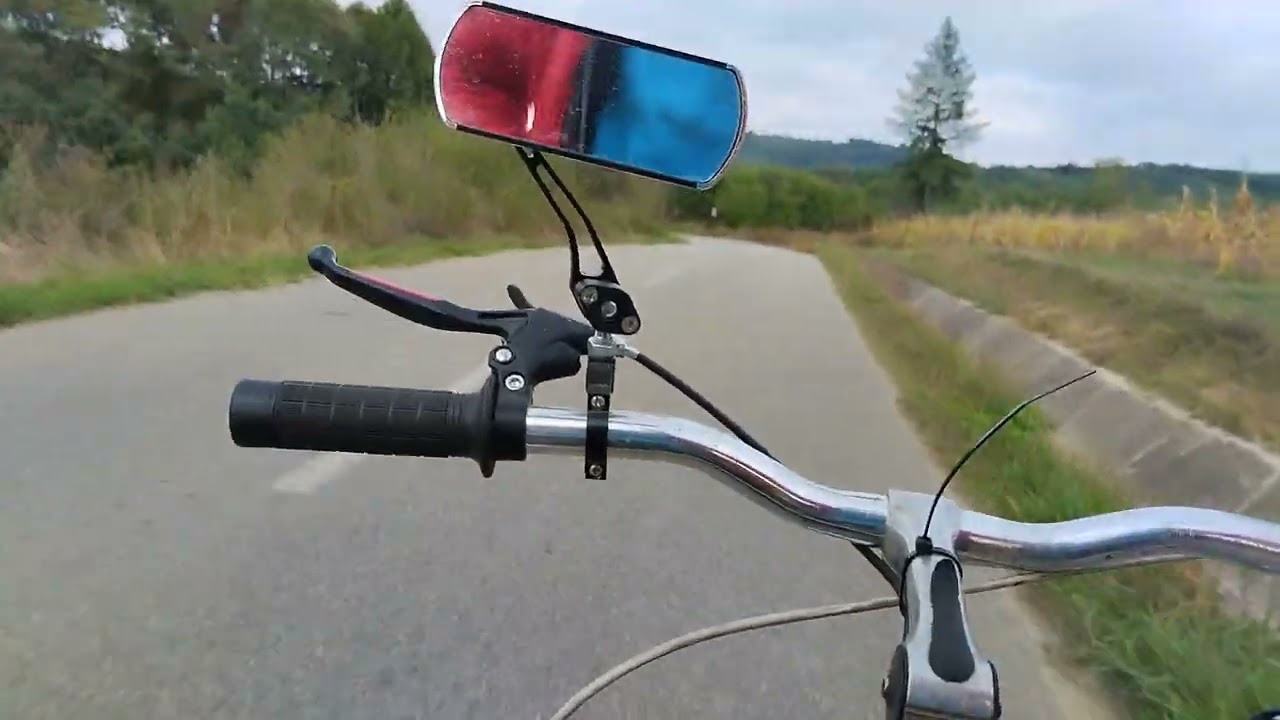 Test Bicicleta Cu Motor 80cc ‼️