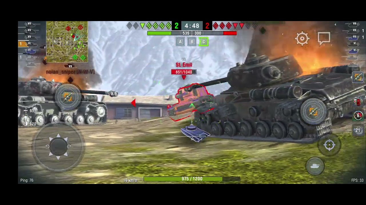 Jugando con el Churchill Vll 
