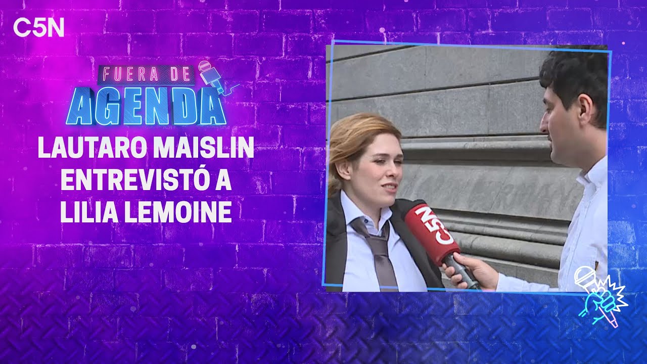 FUERA DE AGENDA | MANO a MANO con LILIA LEMOINE