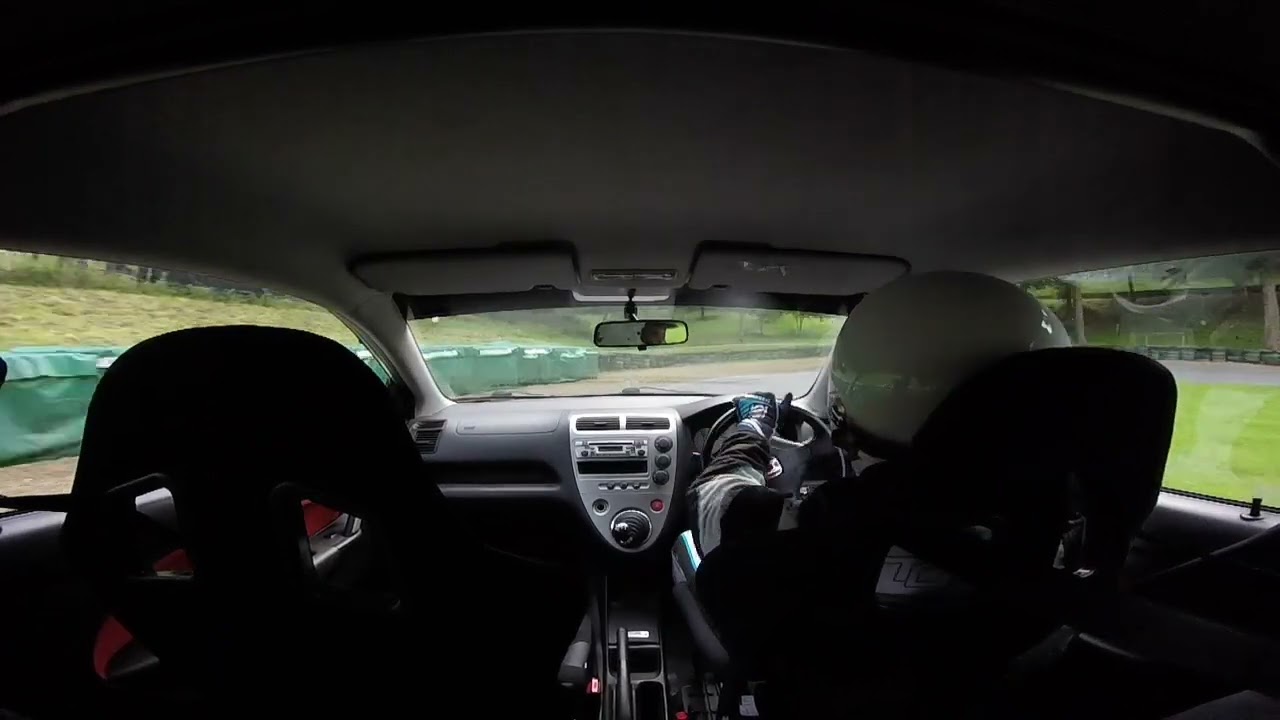 Prescott hillclimb (British champs) - first time in Civic Type R