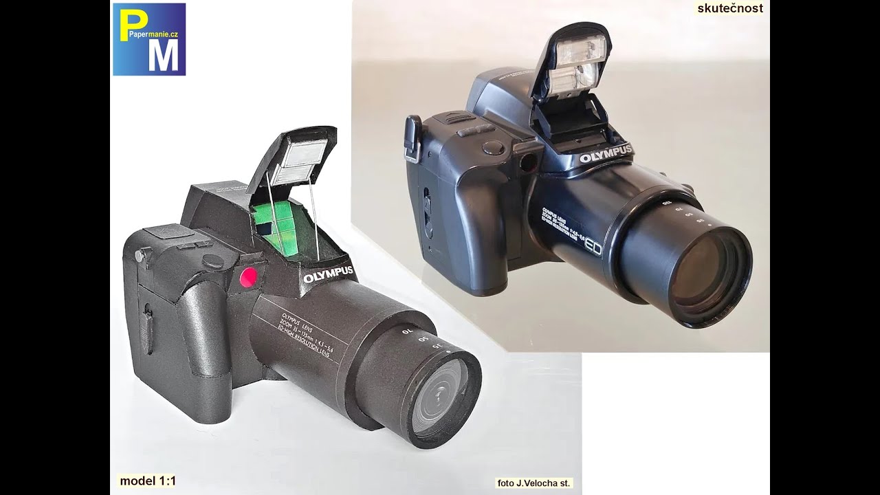 PAPÍROVÝ MODEL - Olympus IS-1000