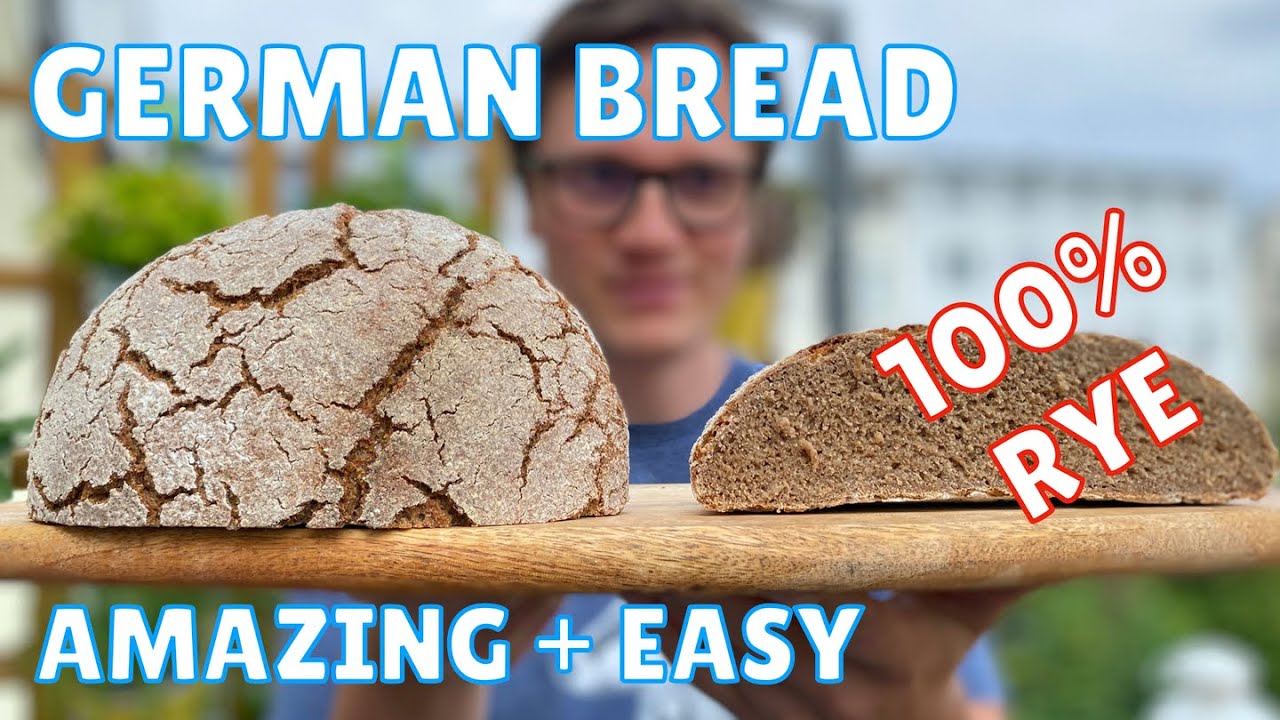 The Last German Bread Recipe You Ever Need - Dark Sourdough Rye Bread
