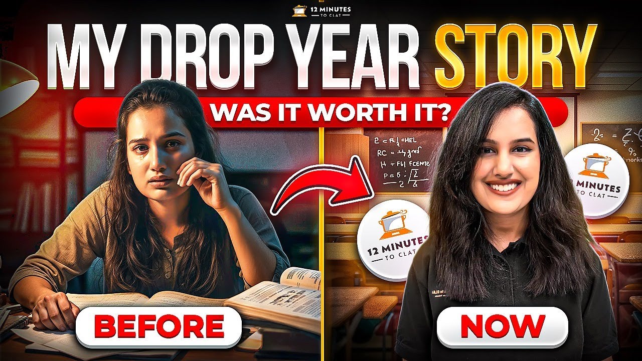 CLAT Drop Year: Is It Worth It? The Reality of Gap Year, Pressure & Success (Honest Talk)