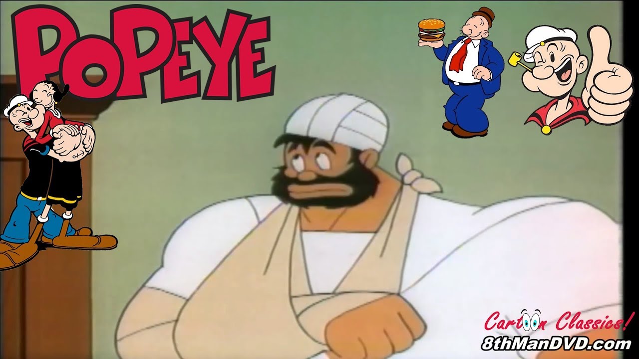 POPEYE THE SAILOR MAN: Assault and Flattery (1956)(Remastered)(HD 1080p) | Jackson Beck, Jack Mercer
