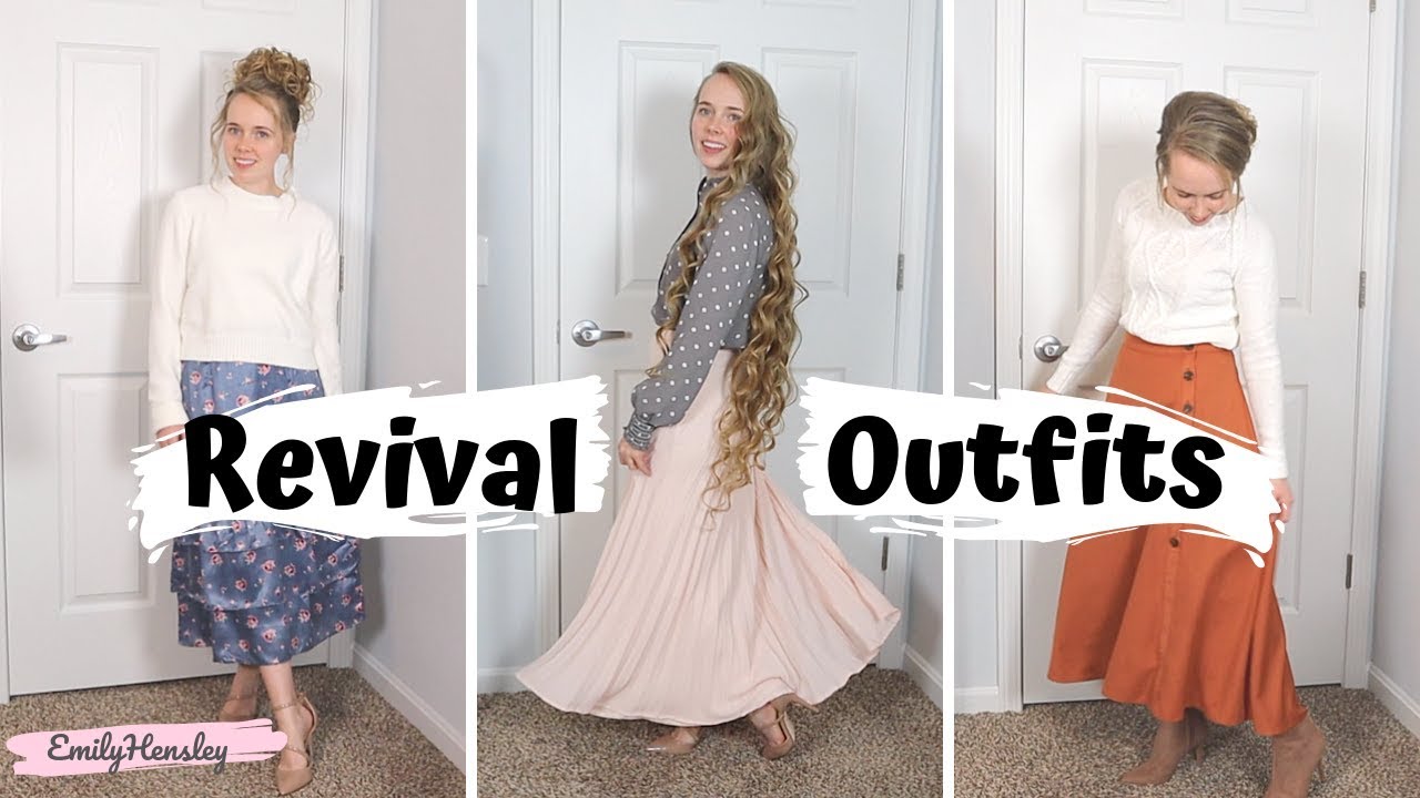 What I Wore To Revival | Modest Outfits