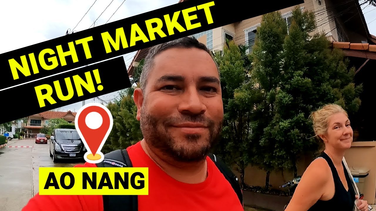 AO NANG NIGHT MARKET | KLONG HAENG THURSDAY MARKET | AO NANG KRABI THAILAND