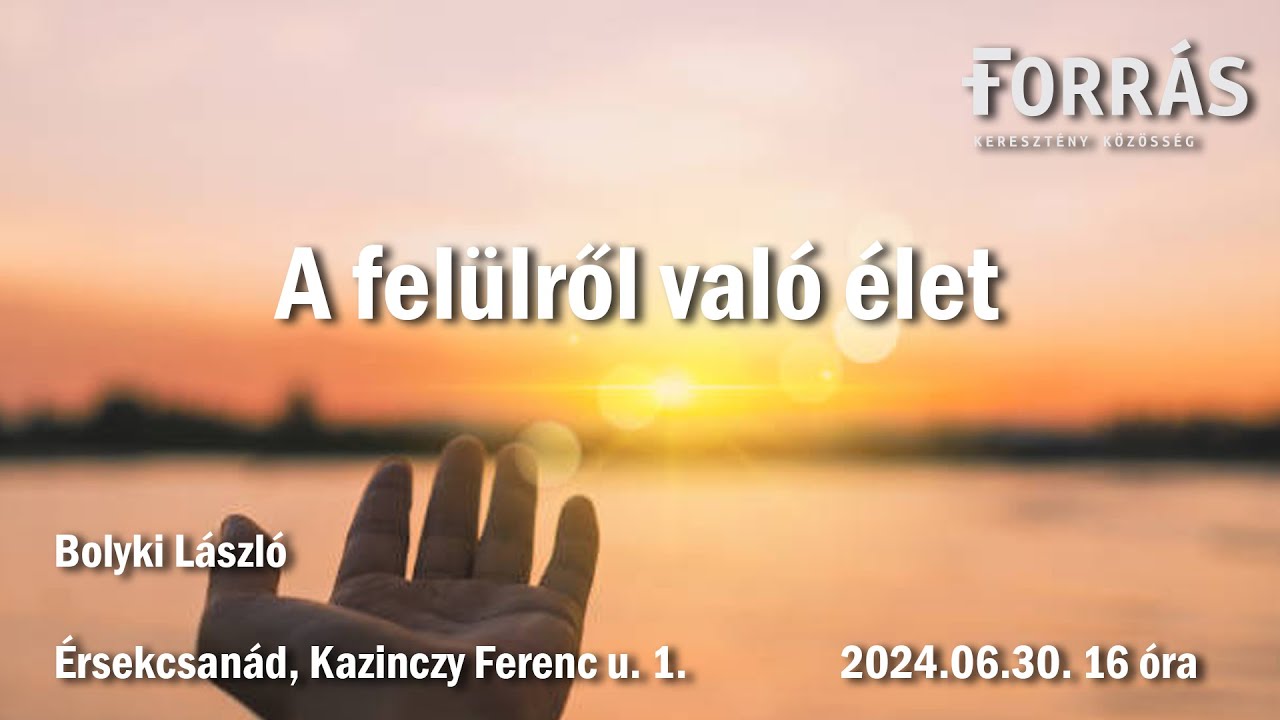 A felülről való élet