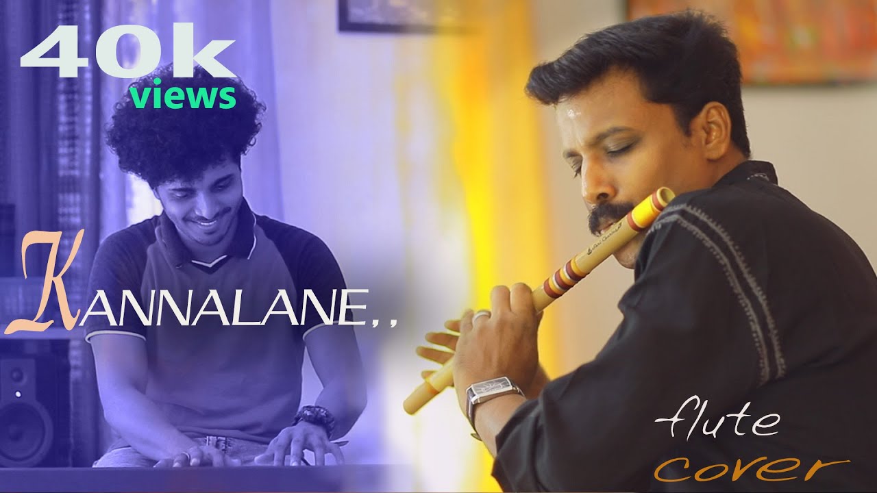 Kannalane Flute Cover | Dileep Babu | Bombay |A R  Rahman | HD