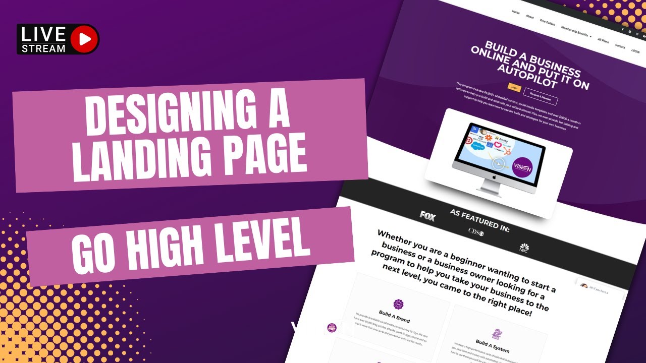 Как создать лендинг на Go High Level #GoHighLevel