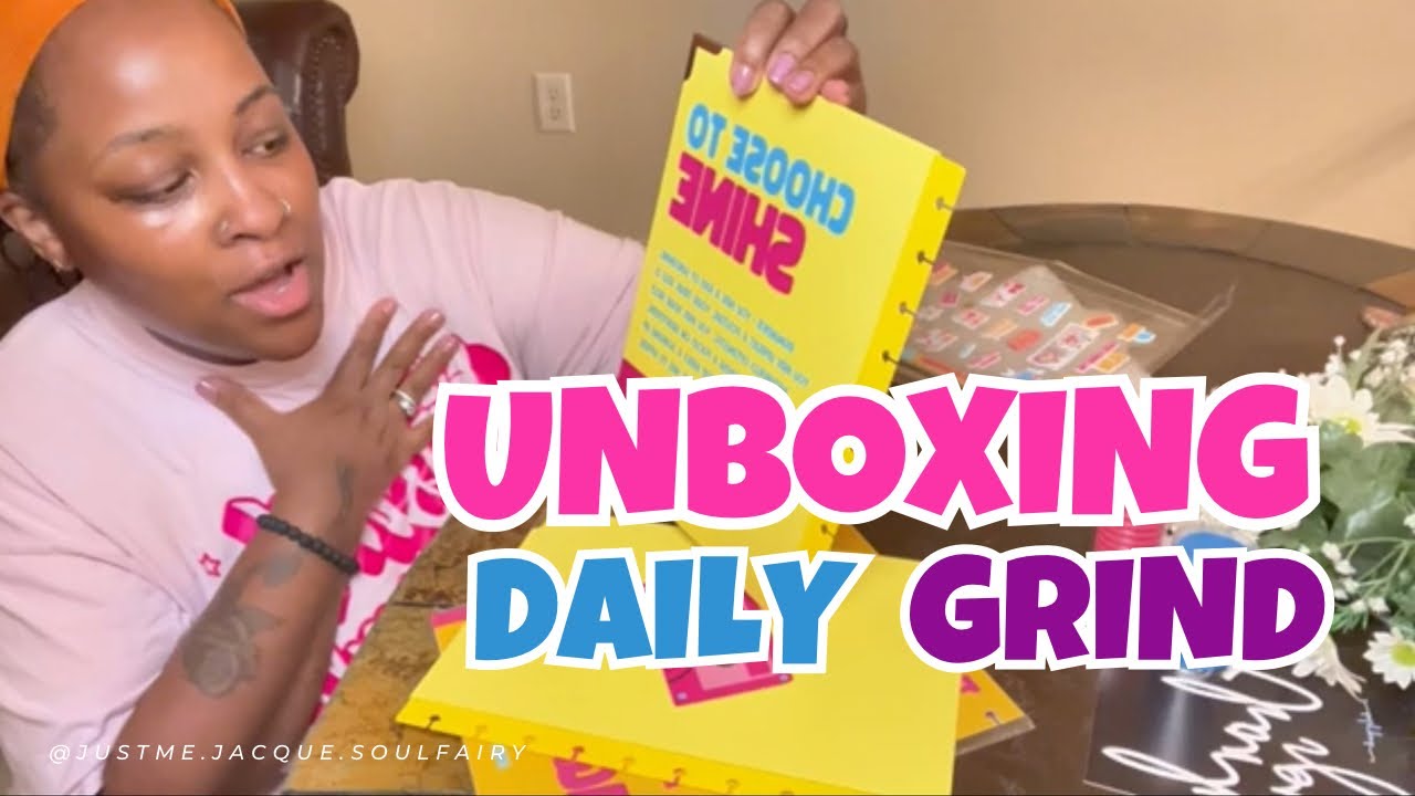Unboxing the Daily Grind Planner Moods Collection: Elevate Your Daily Routine
