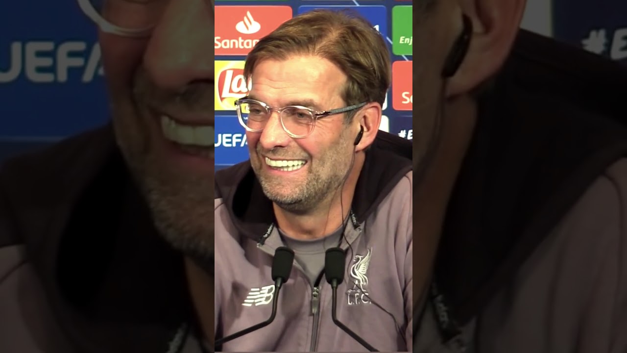 Klopp Gets *TURNED ON* By Translators Voice 🤭 #shorts
