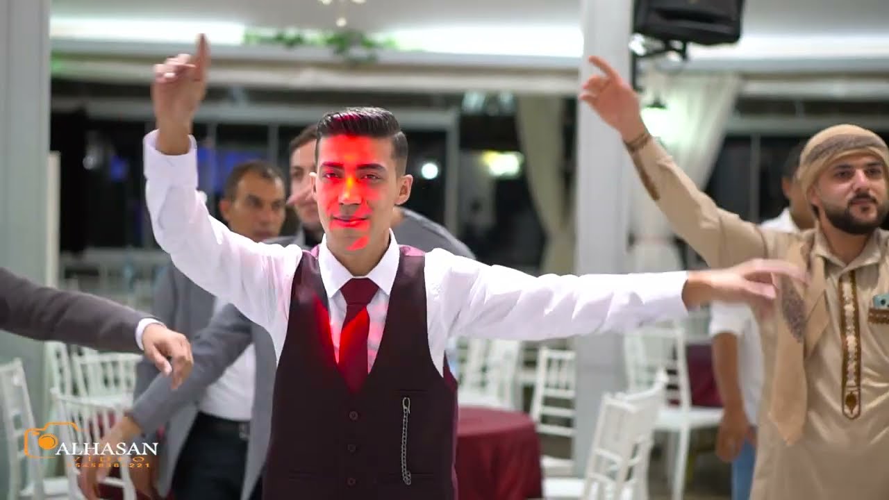 حفل زفاف  العريس  حسين جهاد نعناع المنشد معتز الدابقي الجزء 1