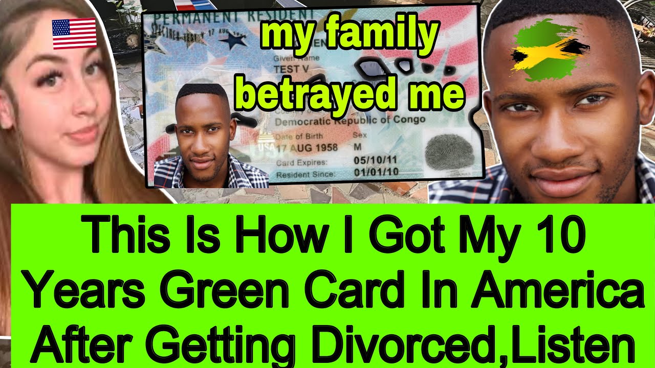 JAMAICAN MAN IN AMERICA  SHARE HIS STRUGGLES AND GETTING HIS 10 YEARS GREEN CARD IN AMERICA