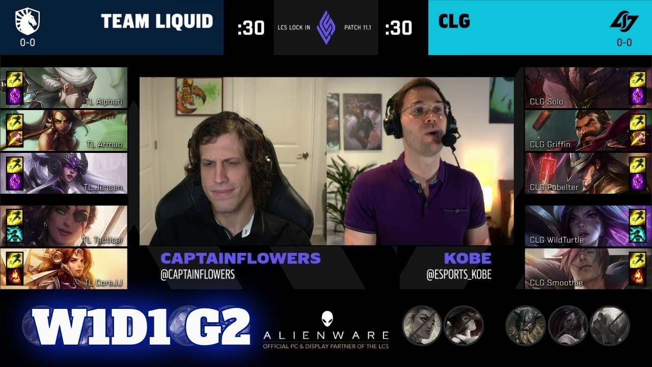 Team Liquid vs CLG | Day 1 LCS Lock In 2021 Groups | TL vs CLG