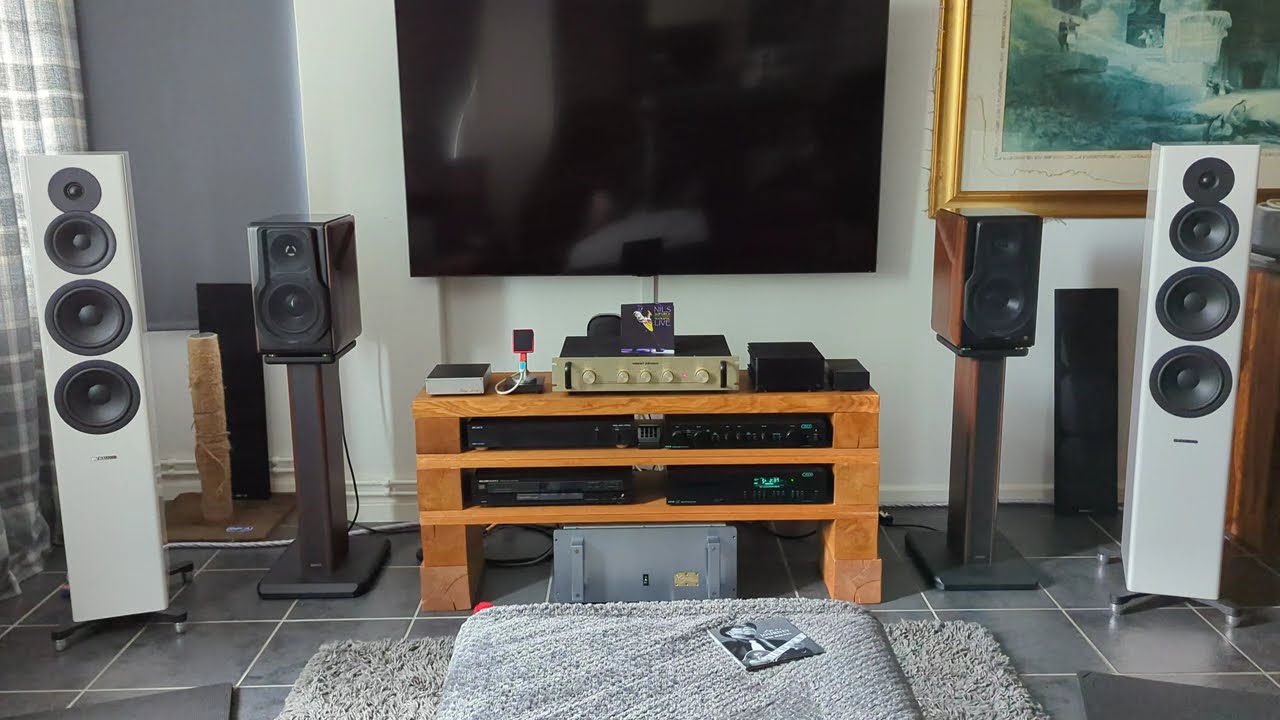 🎧🎧🎧 Creek CD60 TDA1541A S1👑 by Amp King - Conrad Johnson PF-1 - Krell KSA-50 - Dynaudio Evoke 50 🎧🎧🎧
