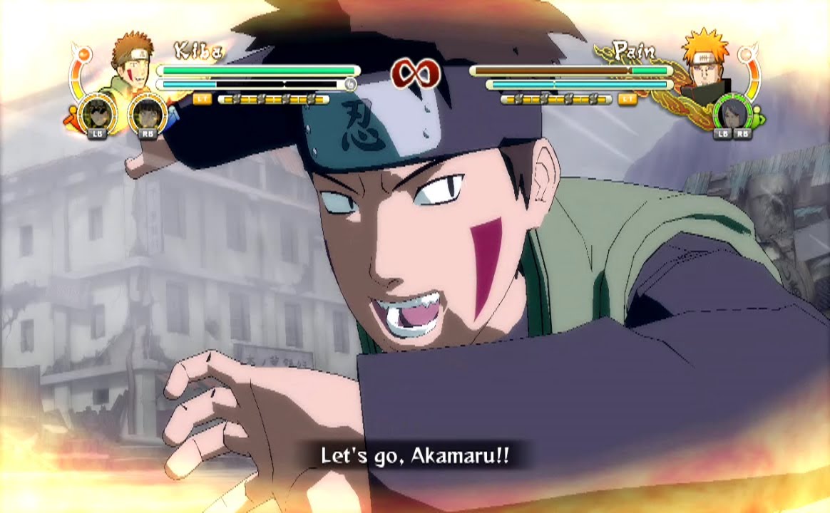 Naruto Ultimate Ninja Storm 3 Kiba Inuzuka Complete Moveset with Command List